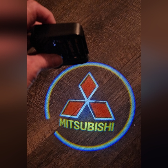 Set Of 2 Wirelesscar Door Projector Puddle Lights. Many Other Cars Avail… - Picture 2 of 4